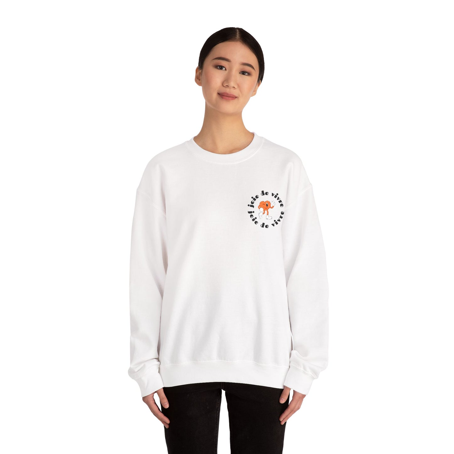 Heart Joie de Vivre | Joy of Living Crewneck Sweatshirt