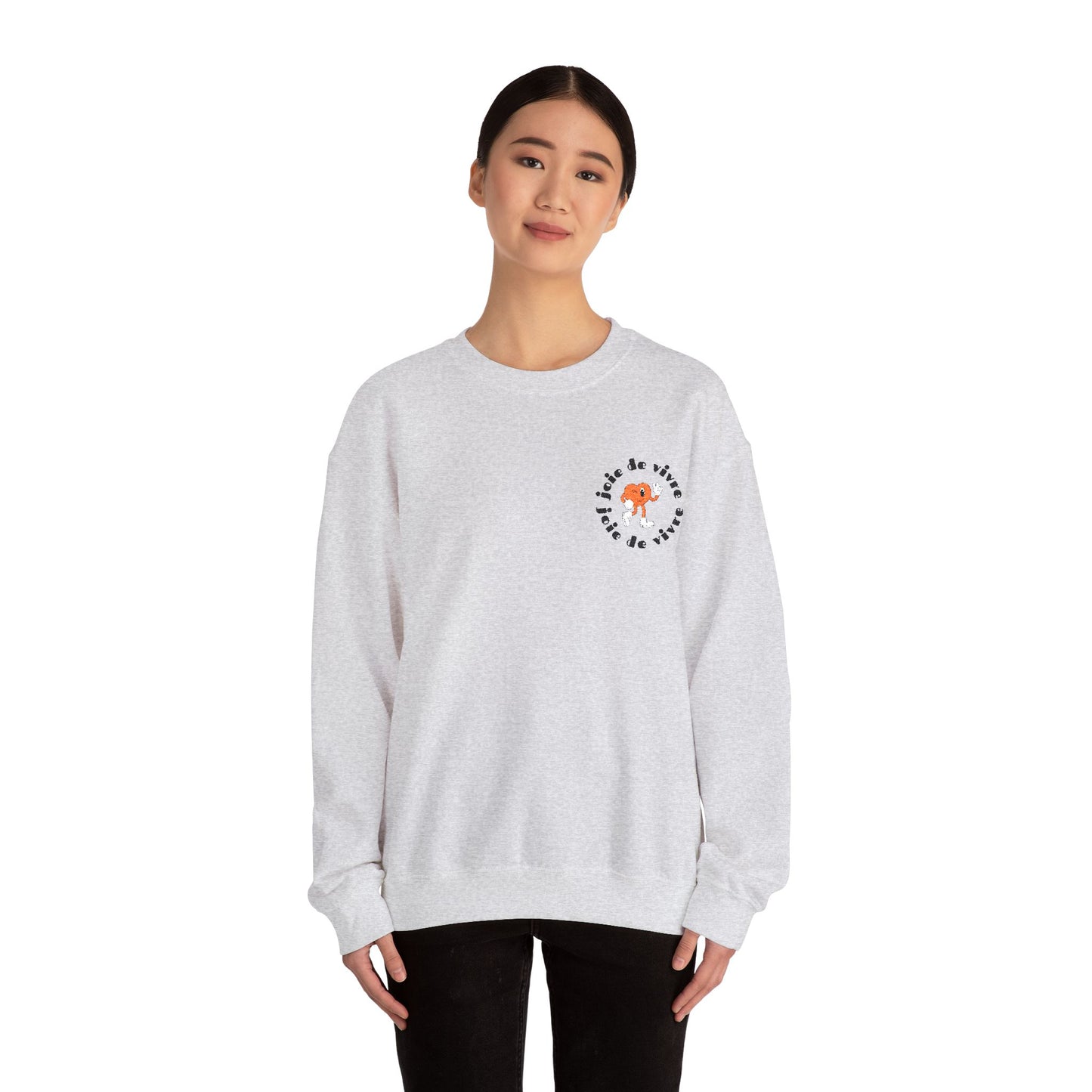 Heart Joie de Vivre | Joy of Living Crewneck Sweatshirt