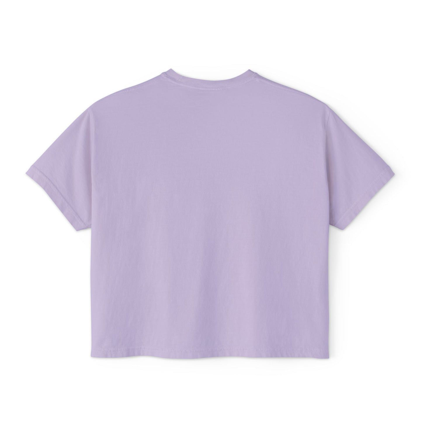 Cosmic Cowgirl Women's Boxy Tee - Soft Pastel Graphic Shirt for Lovers