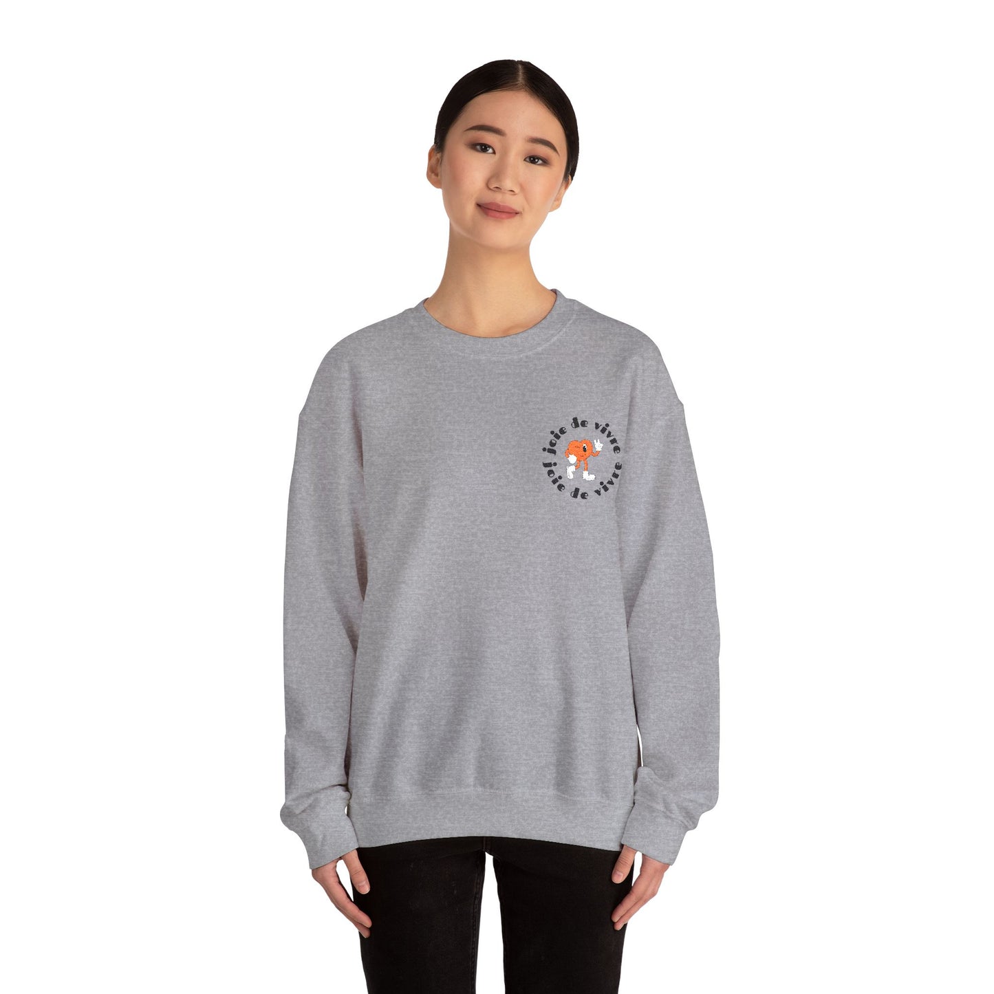 Heart Joie de Vivre | Joy of Living Crewneck Sweatshirt