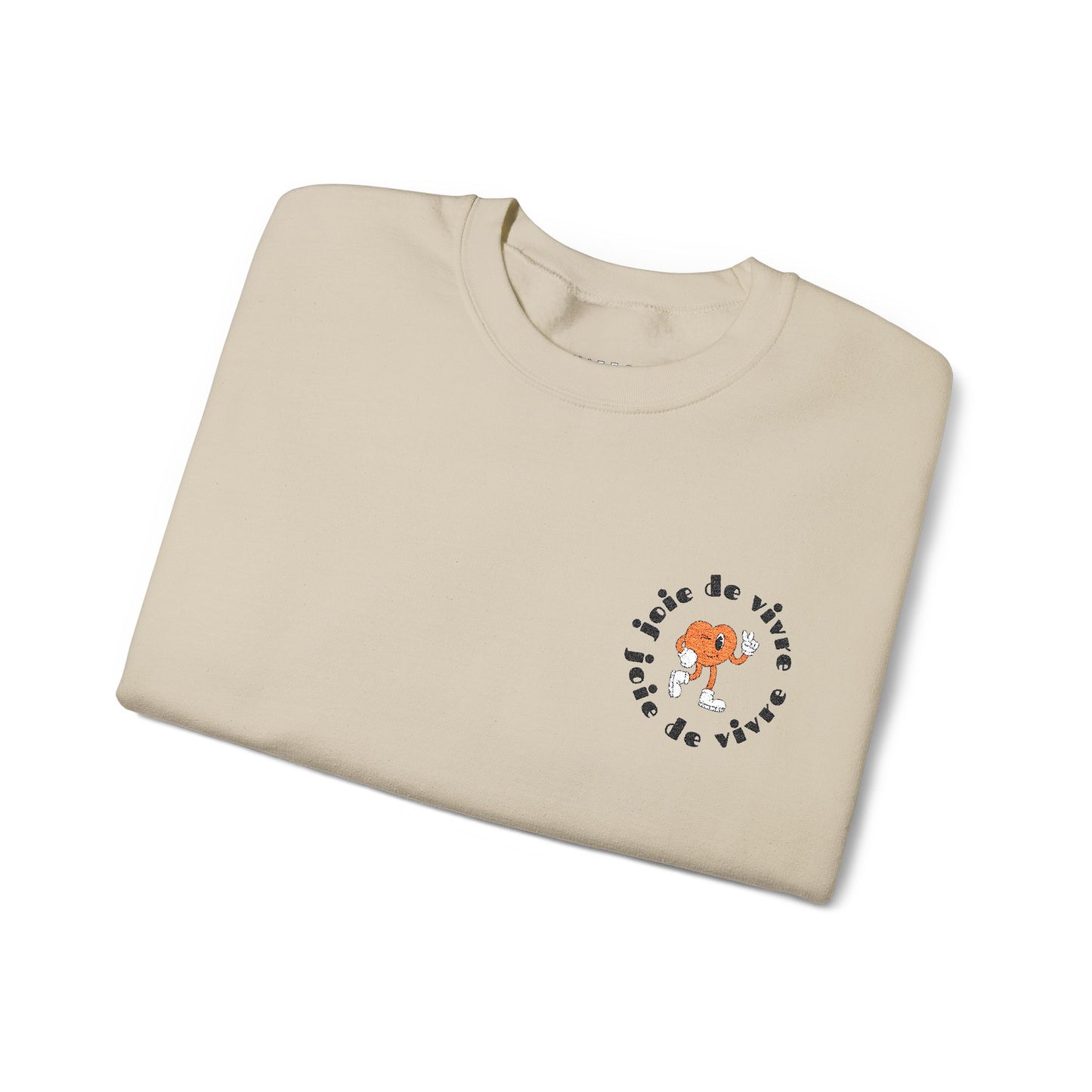 Heart Joie de Vivre | Joy of Living Crewneck Sweatshirt
