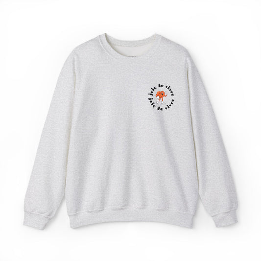 Heart Joie de Vivre | Joy of Living Crewneck Sweatshirt