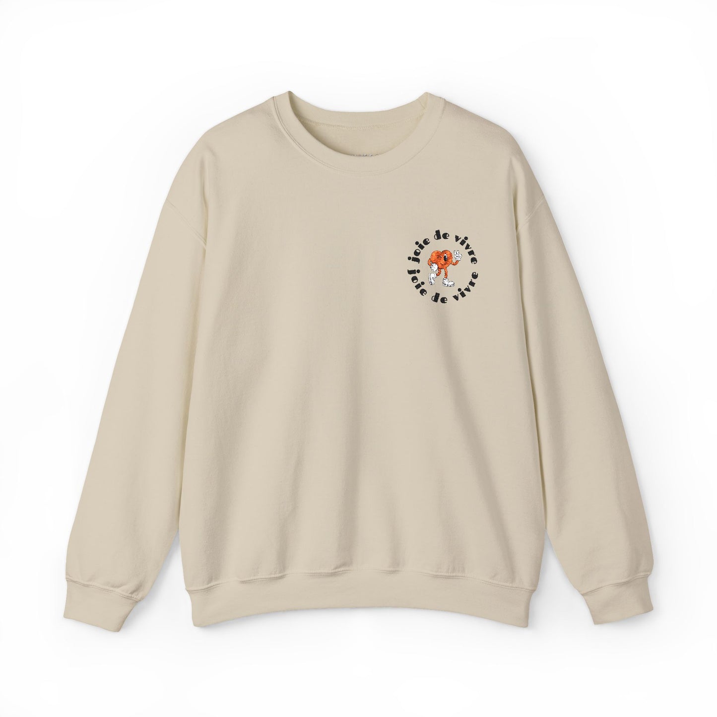 Heart Joie de Vivre | Joy of Living Crewneck Sweatshirt