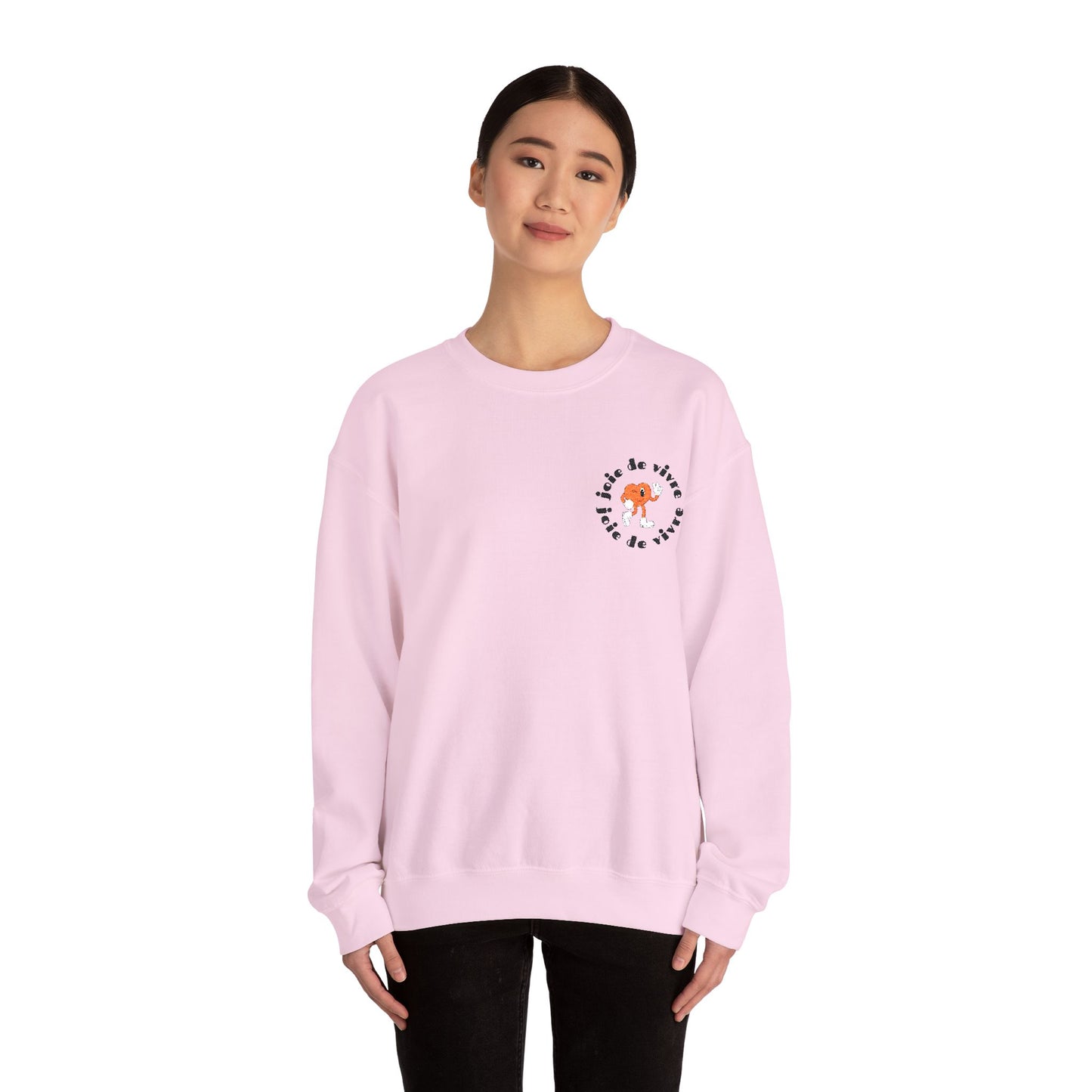 Heart Joie de Vivre | Joy of Living Crewneck Sweatshirt