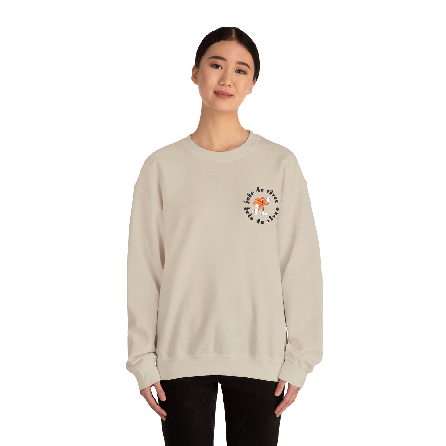 Heart Joie de Vivre | Joy of Living Crewneck Sweatshirt