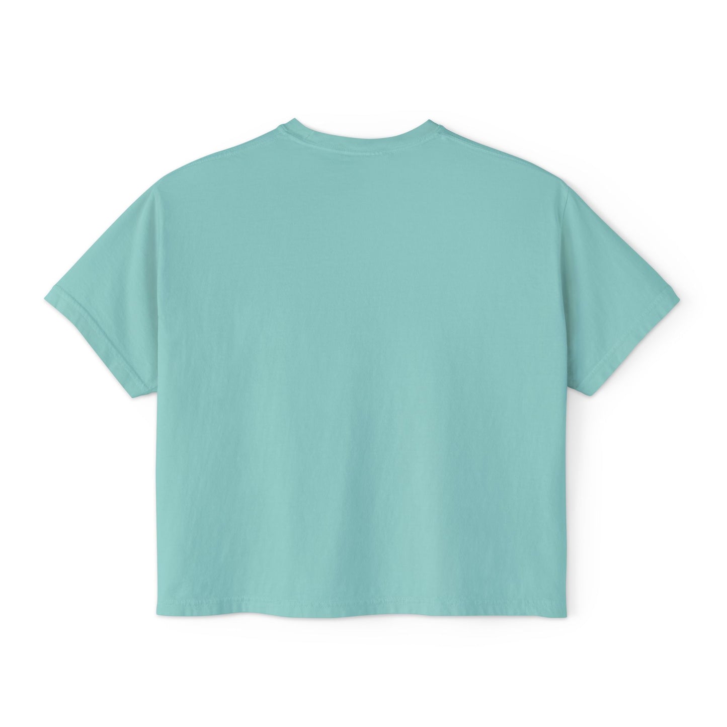 Cosmic Cowgirl Women's Boxy Tee - Soft Pastel Graphic Shirt for Lovers