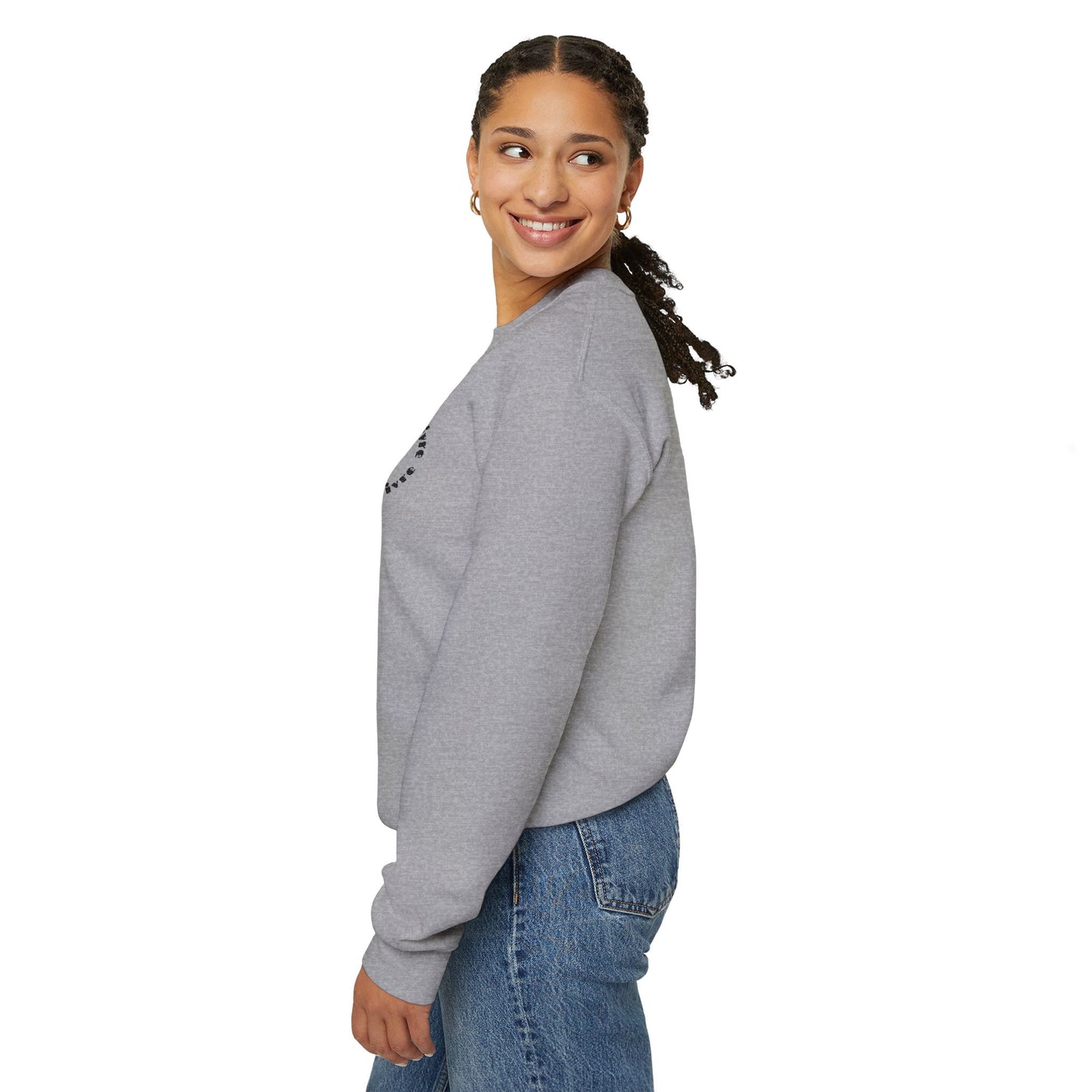 Heart Joie de Vivre | Joy of Living Crewneck Sweatshirt