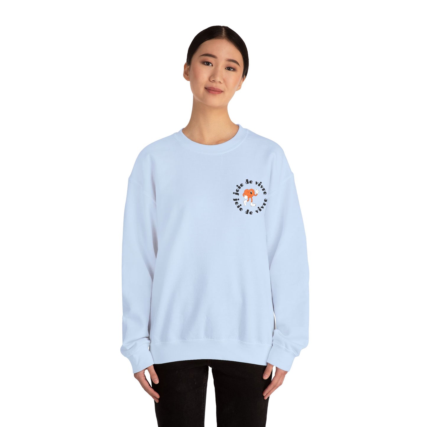 Heart Joie de Vivre | Joy of Living Crewneck Sweatshirt
