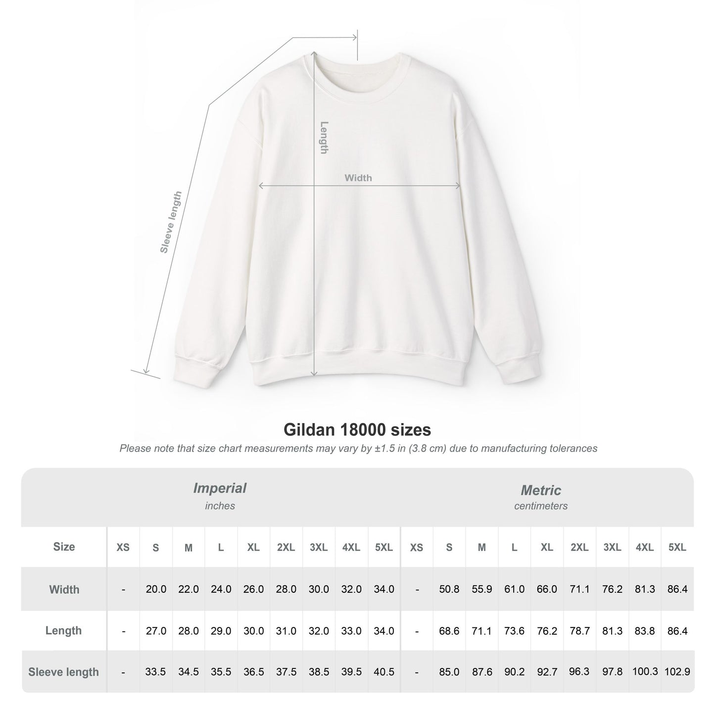 Heart Joie de Vivre | Joy of Living Crewneck Sweatshirt