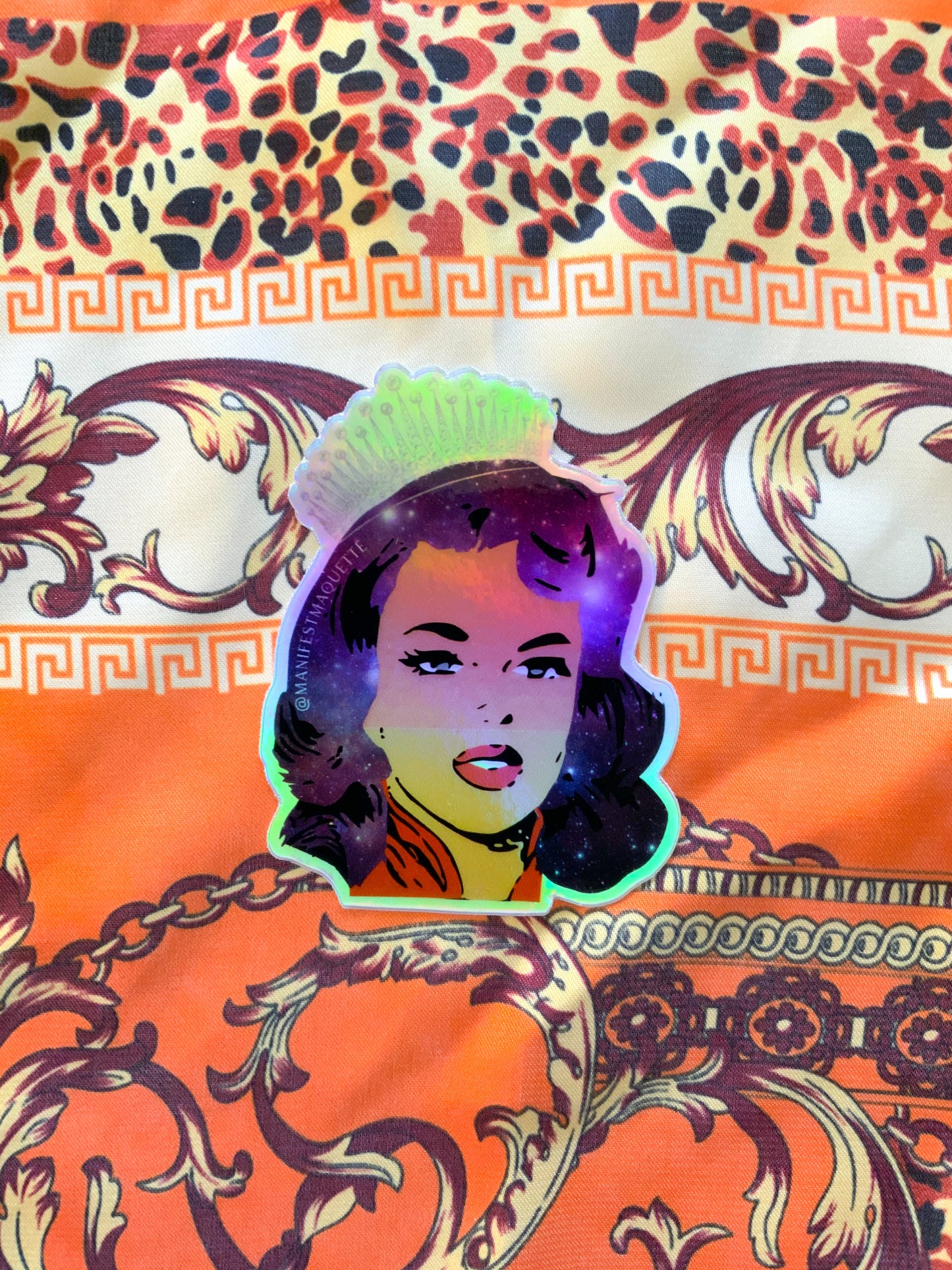 Miss Universe | Holographic Sticker