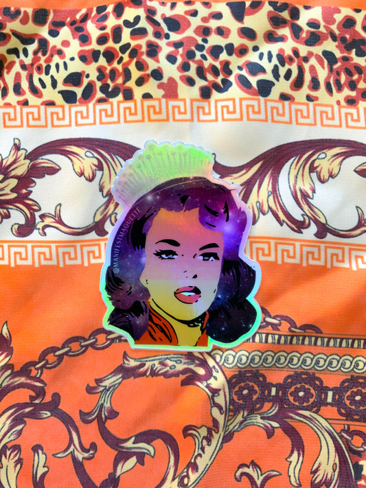 Miss Universe | Holographic Sticker